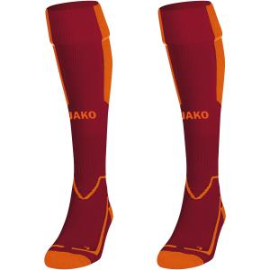 3866-u-13-calcetines-de-futbol-jako-lazio-burdeos-fluo-naranja