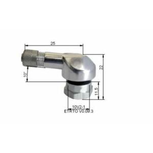 1052901-valvula-de-neumatico-bihr-x10-plata-25x22x11-5-mm