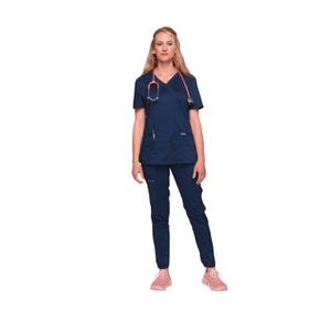 chwwe610-navy-camiseta-corazon-mujer-cherokee-marina