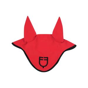 eth09023l-poppy-red-17-1664-black-gorro-corto-de-tejido-tecnico-con-logo-equestro-poppy-red-17-1664-black