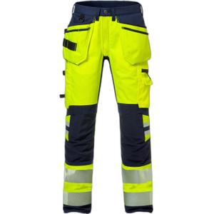 127734-171-pantalon-de-trabajo-de-alta-visibilidad-clase-2-fristads-outdoor-2707-plu-amarillo-de-alta-visibilidad-azul-marino