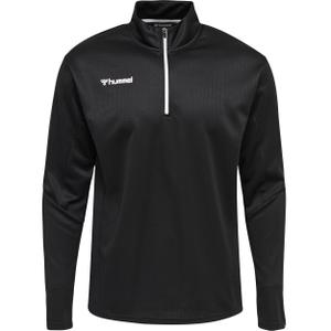 204928-2114-sudadera-infantil-hummel-1-2-cremallera-hmlauthentic-negro-blanco
