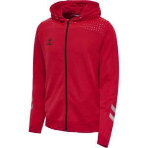 207411-3062-sudadera-con-capucha-hummel-lead-zip-poly-rojo