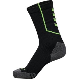 231587-1015-calcetines-de-entrenamiento-bajos-para-ni-os-hummel-pro-gecko-negro-verde-31-34