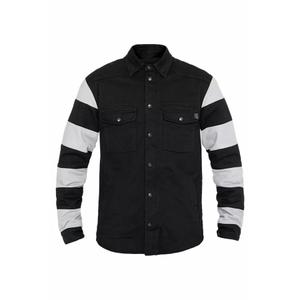 jdl5016-2xl-camisa-de-moto-de-manga-larga-john-doe-prison-blanco-y-negro