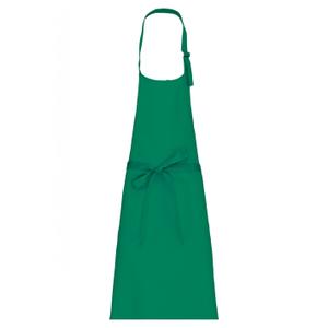 k8000-kellygreen-delantal-kariban-polycoton-sans-poche-verde-oscuro-tu