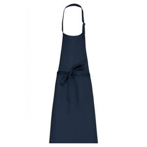 k8000-navy-delantal-kariban-polycoton-sans-poche-azul-marino-tu