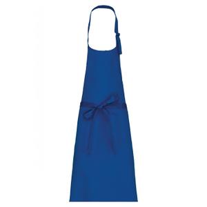 k8000-royalblue-delantal-kariban-polycoton-sans-poche-azul-real-tu