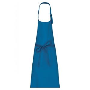 k8000-tropicalblue-delantal-kariban-polycoton-sans-poche-azul-claro-tu