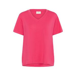 10508581-181754-camiseta-de-mujer-con-cuello-de-pico-kaffe-frida-frambuesa