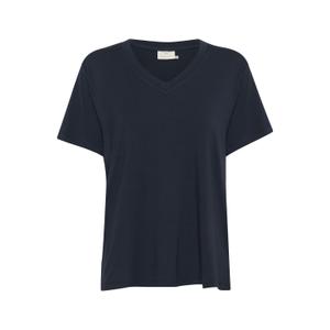 10508581-194020-camiseta-de-mujer-con-cuello-de-pico-kaffe-frida-marina-de-medianoche