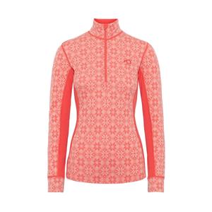 622691-candy-camiseta-interior-de-manga-larga-con-cremallera-1-4-para-mujer-kari-traa-rose-rojo-claro