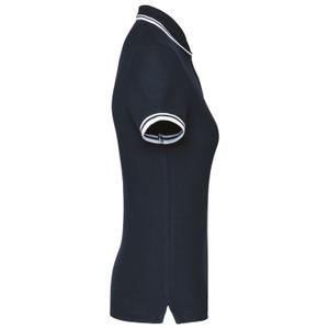 k273-navy-white-polo-de-rayas-para-mujer-kariban-azul-marino-blanco