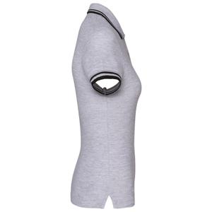 k273-oxfordgrey-black-polo-de-rayas-para-mujer-kariban-gris-oxford-negro