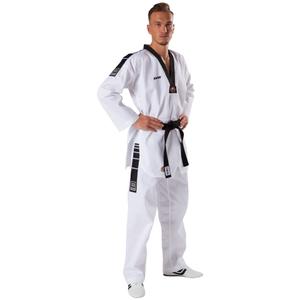 101716-101720-kimono-taekwondo-avec-broderie-kwon-victory-en-blanco-y-negro