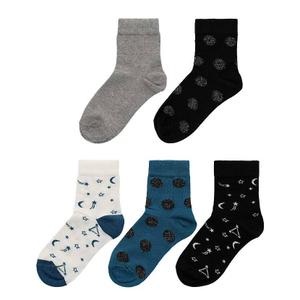 686-16-pack-de-5-pares-de-calcetines-para-mujer-lenz-mixto-metalico-35-38