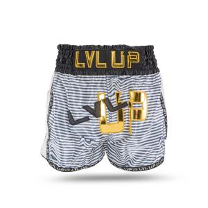 lvl-up-flash-1-s-pantalon-corto-muay-thai-lvl-up-lvl-up-flash-1-s-azul-blanco-s