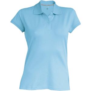 k242-tropicalblue-polo-mujer-manga-corta-kariban-azul-claro