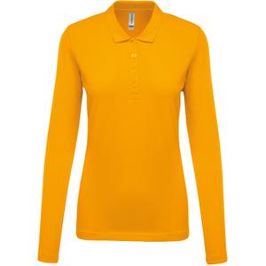 k257-yellow-polo-mujer-de-manga-larga-kariban-pique-amarillo