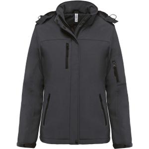 k651-titanium-parka-de-mujer-kariban-softshell-doublee-capuche-gris-negro