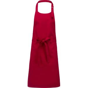 k8000-red-delantal-kariban-polycoton-sans-poche-rojo-tu