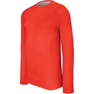 pa005-sportyred-camiseta-de-doble-capa-de-manga-larga-proact-sport-la-luz-roja