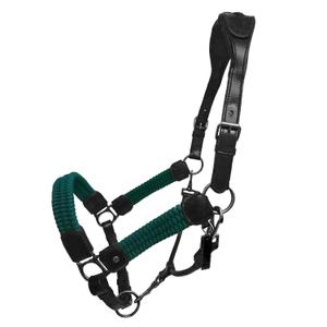 l05bm-cabezada-para-caballos-silver-crown-paracord-negro-marino-completo