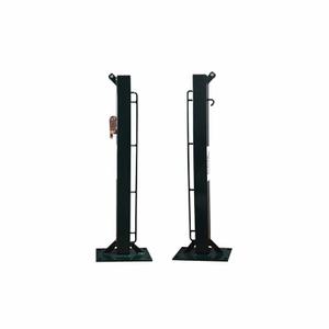 0012360-juego-de-2-postes-cuadrados-fijos-padel-con-bases-atornillables-softee-equipment-verde-80x80-mm