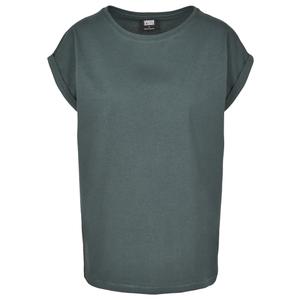 tb771-02245-u-camiseta-de-mujer-de-talla-grande-urban-classic-extended-verde-botella