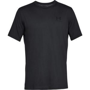 1326799-001-camiseta-under-armour-sportstyle-left-chest-logo-negro
